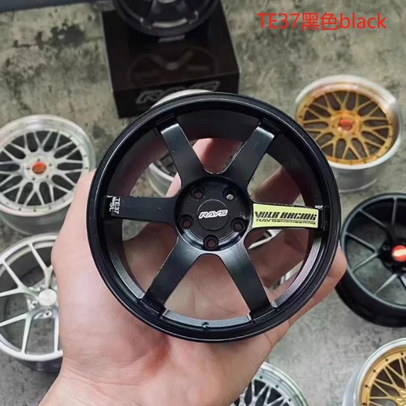 RAYS Metal Wheel RID Aluminum Alloy Simulation Forging Wheel Desktop Ornament