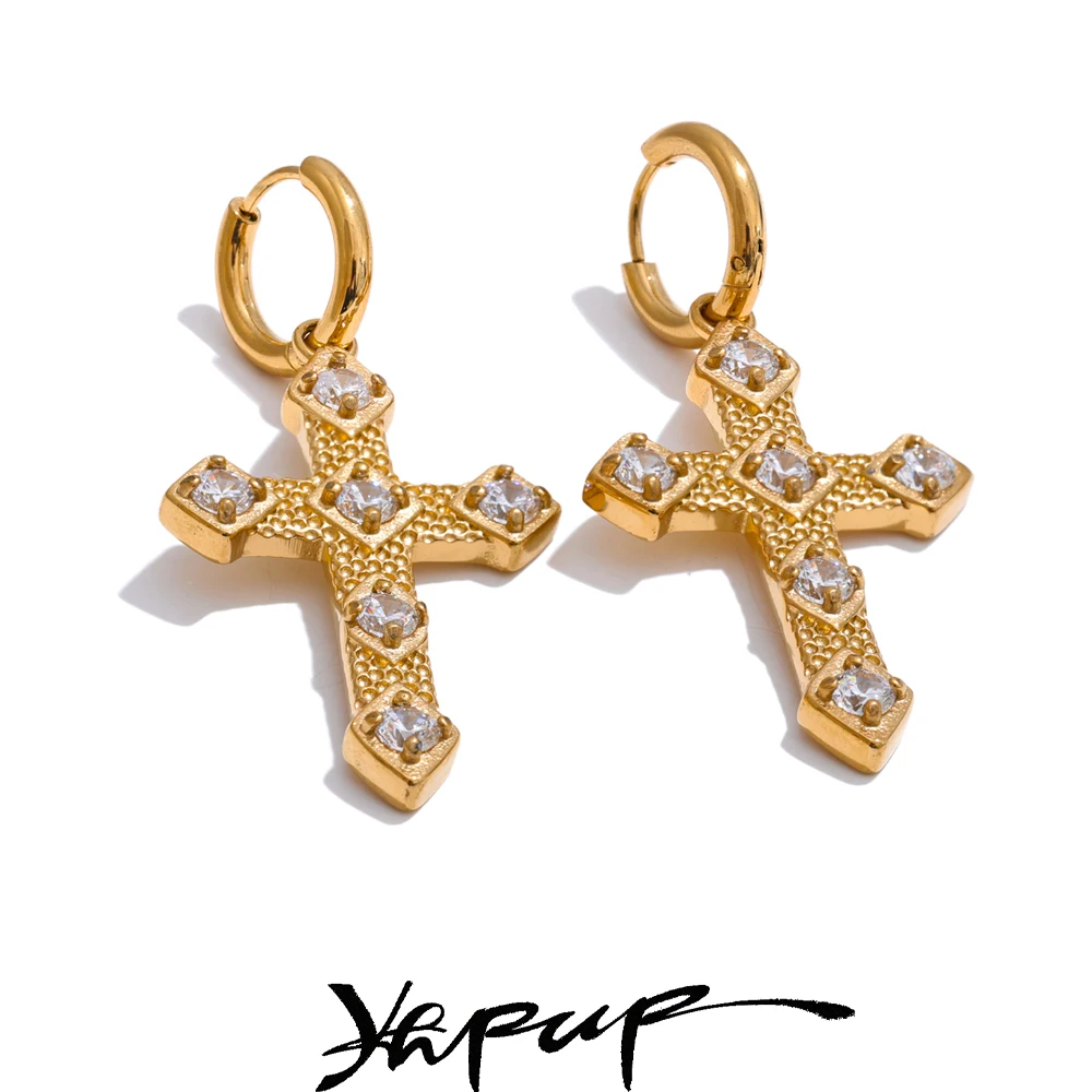 Yhpup Earrings Cubic Zirconia