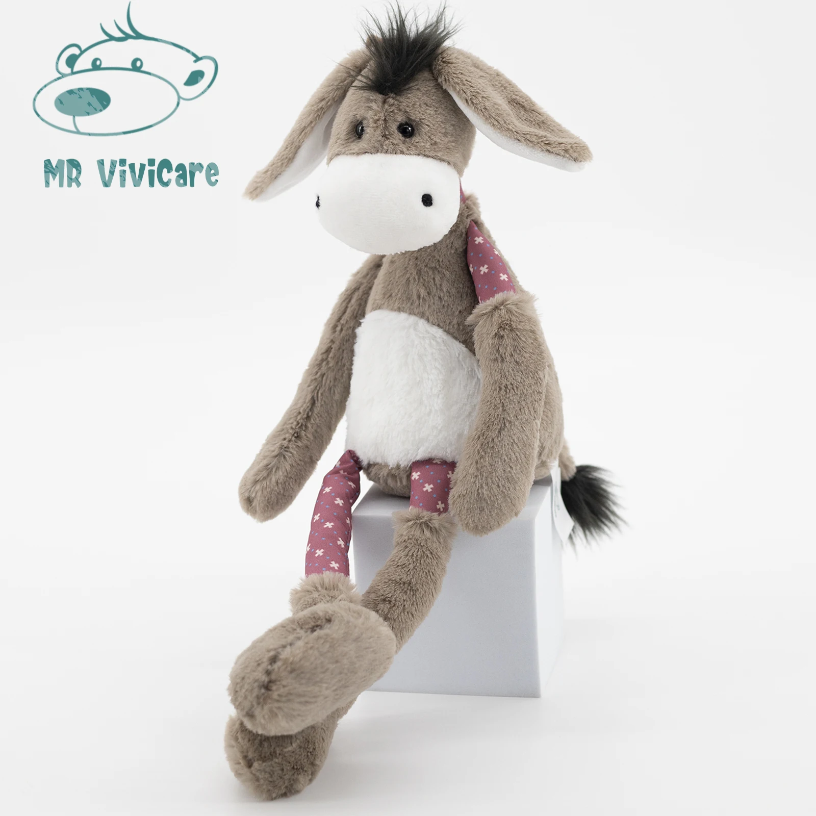 Donkey Soft Toy Baby Peek-A-Boo Plush Donkey: Interactive Baby Toy