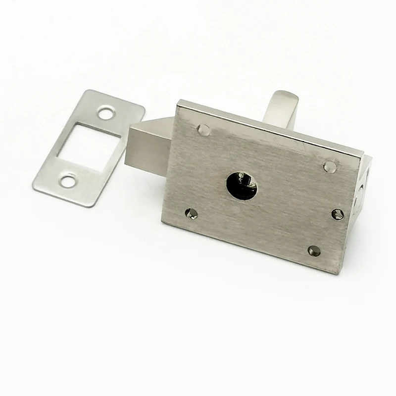 Zinc Alloy Press-Type Automatic Equipment Door Lock Impact-Type Door Lock Push-In Locks Latch Pull To Open