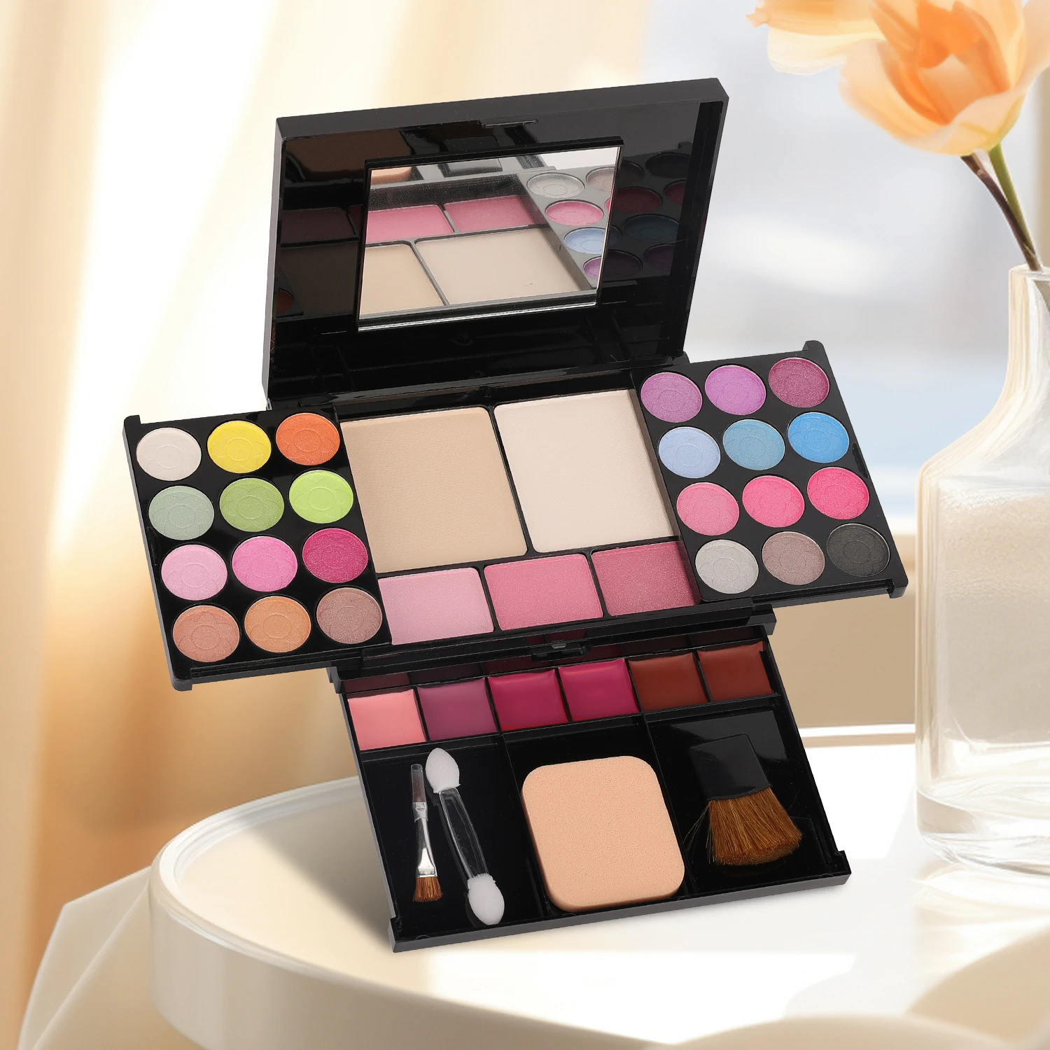 35 Color Pearl Eye Shadow Palette - Nude Makeup Set for Women