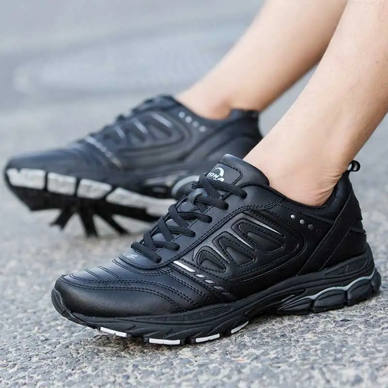 running shoes Men Running Shoes Outdoor Jogging Trekking Sneakers Lace Up Athletic Shoes Comfortable Light Soft 34262