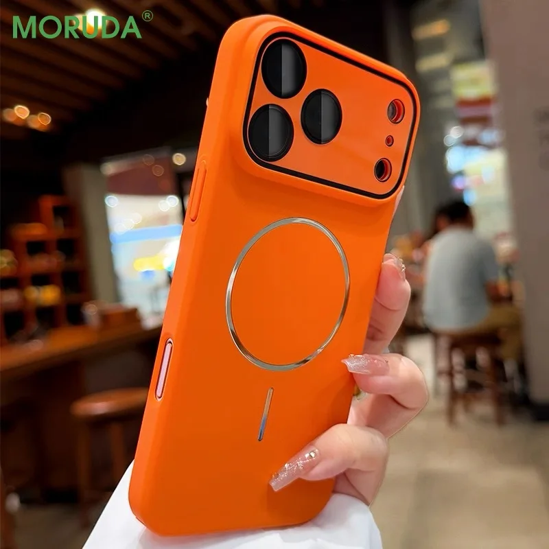 Slim Magnetic Phone Case with All-Inclusive Lens Protection
