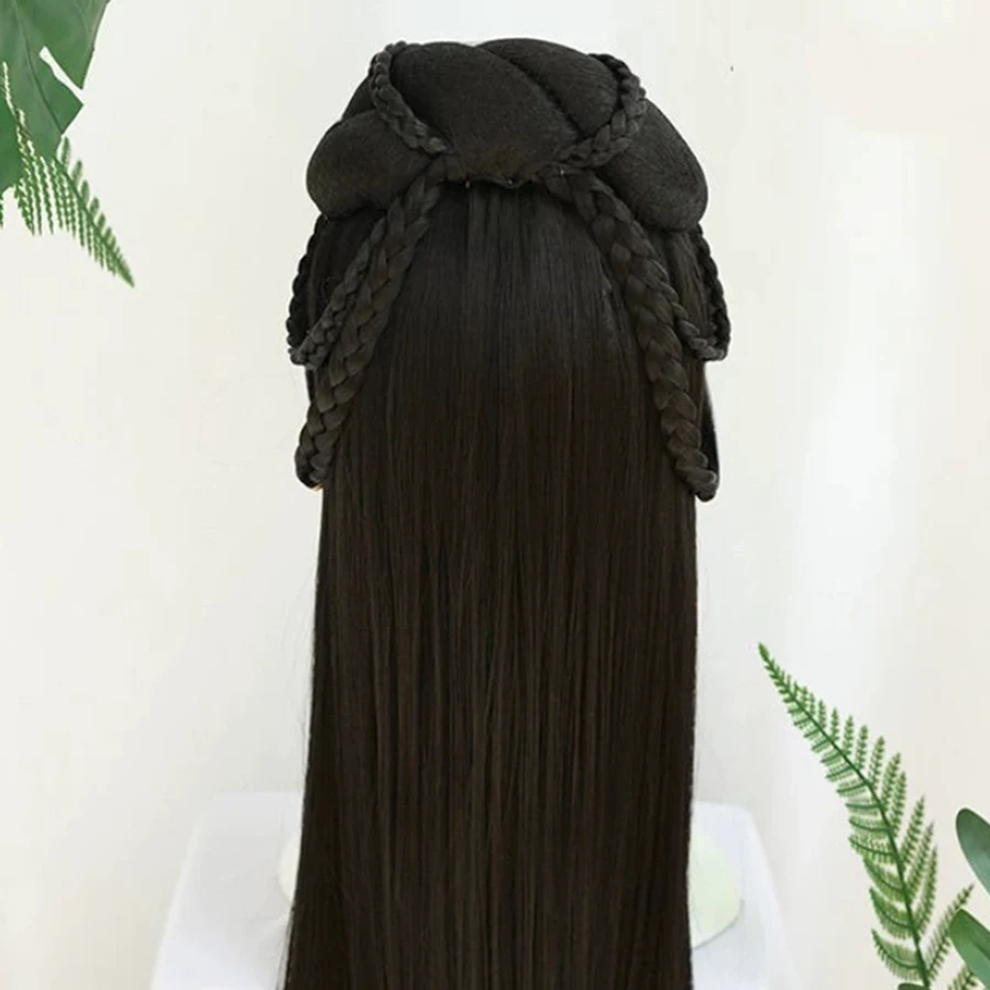 Ancient Chinese ancient style wigs set Wei Jin period suitable for all women