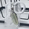 INS Transparent Photocard Holder with Spring Keychain Idol Photo Protective Case 3 Inch Photo Card Holder Student ID Card Cover 1