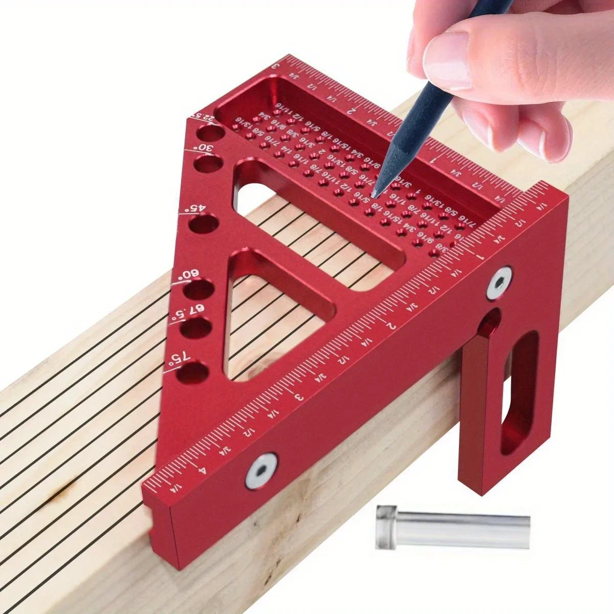 thumbnail image 2 of Taper Gage High Precision Stainless Steel Wedge Feeler Hole Taper Gauge Ruler Measuring Tool For Measuring Of Cylindrical Bores/Gap Size/Welding Gap Measure 2 of 14
