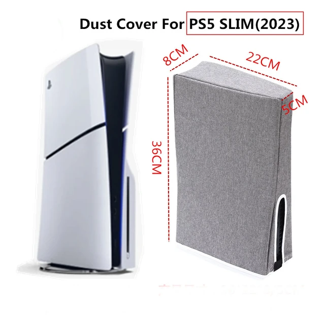 Funda antipolvo para PS5 Slim/PS5, carcasa impermeable antiarañazos, funda  protectora lavable para PS5 slim/PS5 Disc y consola Digital - AliExpress