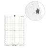 2PCS Cutting Mat Pad 12*12-Inch Transparent Adhesive Mat Pad with Measuring Grid 12*24-Inch for Silhouette Cameo Plotter Machine 5