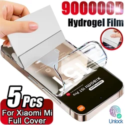 Premium HD Hydrogel Screen Protector Film - 5 - Pack - HD Hydrogel Film