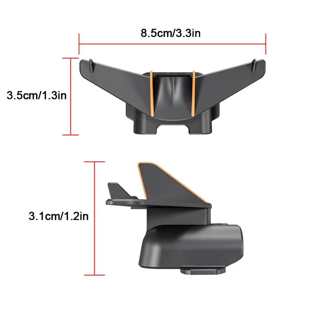 Drone Accessories Drone Repair Parts Drone Accessories Case For DJI AVATA2 Black Tail Wing Flight Tail Wing Removal Clip Quick-release Battery Protection Cover