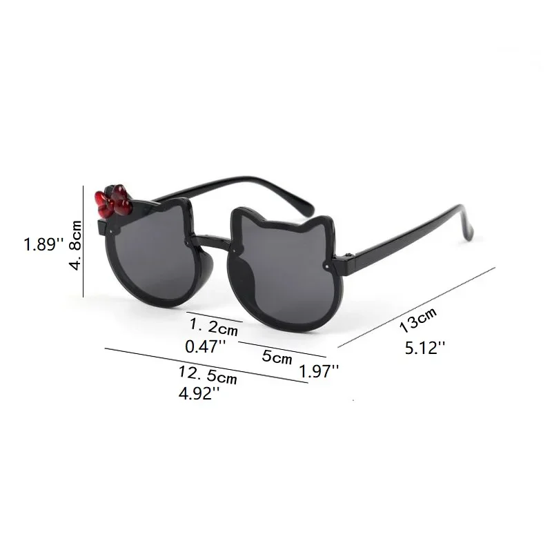 Summer Children Sunglasses Acrylic Bow Outdoor UV Protection UV400 Eyewear children sunglasses kids sunglasses