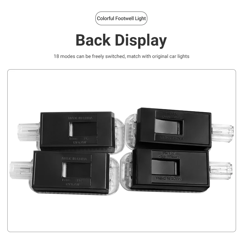 Premium Car Footwell Lights Accessories - Skoda & Seat Vehicles