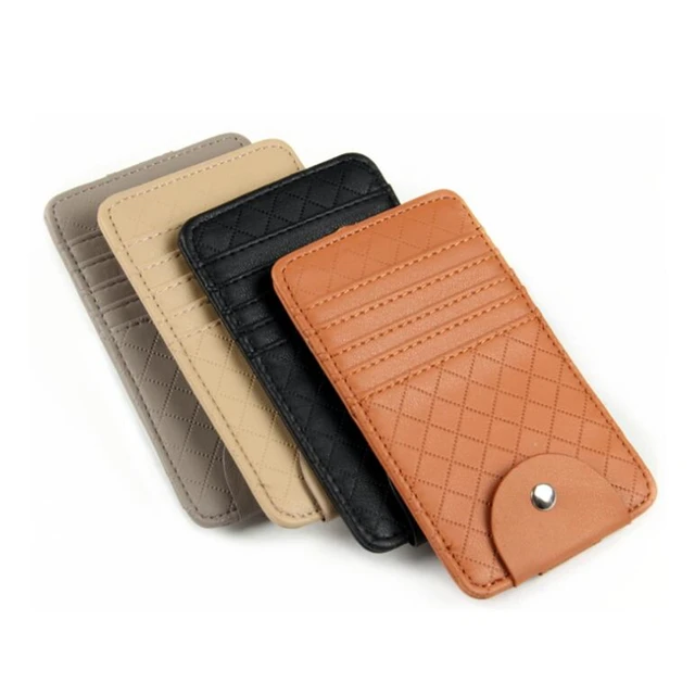 차량의 편리함을 높이는 자동차 선바이저 클립 포인트 포켓 오거나이저 차량의 편리함을 높이는 자동차 선바이저 클립 포인트 포켓 오거나이저