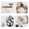 Hand Crank Ice Crusher Crushed Ice Maker Household Reusable DIY Homemade Fun 3