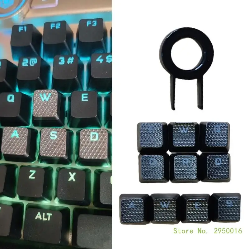 10 Keys RGB Keycaps for Corsair K70 K95 K90 K63 K65 Mechanical