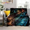 Vinyl Record Music DJ Screen Tape Soft Flannel Blanket for Bed Bedroom Sofa Picnic,Throw Blanket for Cover Outdoors Leisure Gift 6