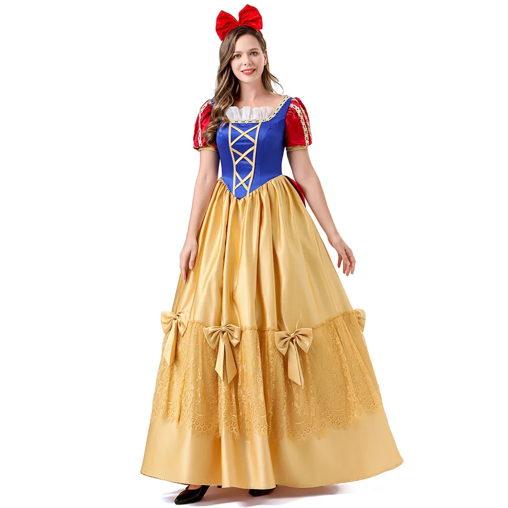 Déguisement Blanche-Neige adulte luxe pour fête et carnaval