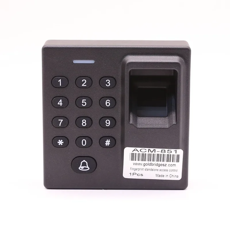 

RFID ID Card Wiegand 26 Output Keypad Standalone Door Controller Time Attendance System Fingerprint Biometric Access Control