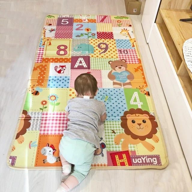 Foldable Baby Play Mat Puzzle Mat Educational Children's Carpet In The Nursery Climbing Pad Kids Rug Activitys Games Toys Gifts 1