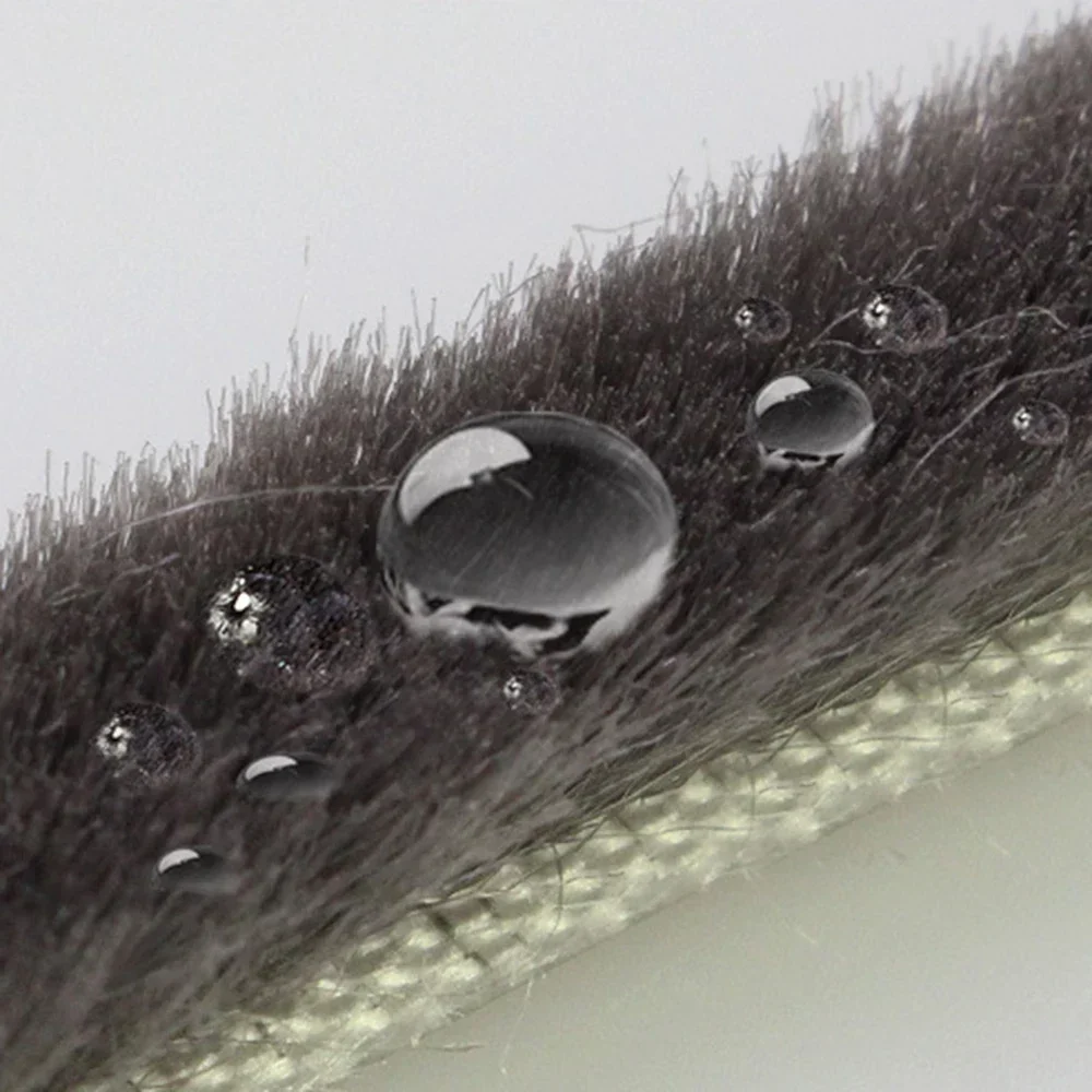 10m Self-adhesive Seal Strip Wool Strip Easily Cut Weatherstrip Sealing Window Pile Sliding Door Closet Seal reduce nois