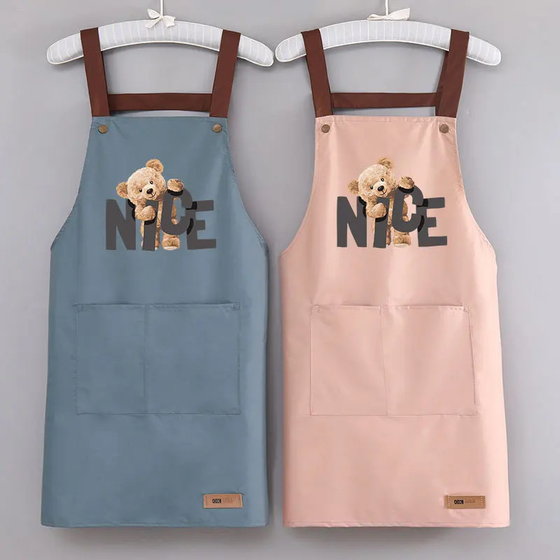 Resistant Dirt Waterproof Oil Apron Household Kitchen Cooking Adult Work Clothes Accessories