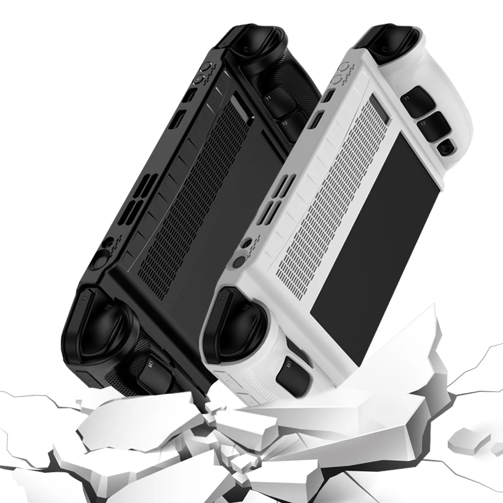 Shockproof TPU Case with Stand and Anti-slip Protective Sleeve for Gaming Device Accessories