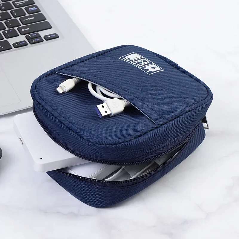 Tragbare Powerstation-Tasche Aus Oxford-Stoff – Wasserdicht, Mit Vielen Fächern, Ideal Für Camping & Reisen