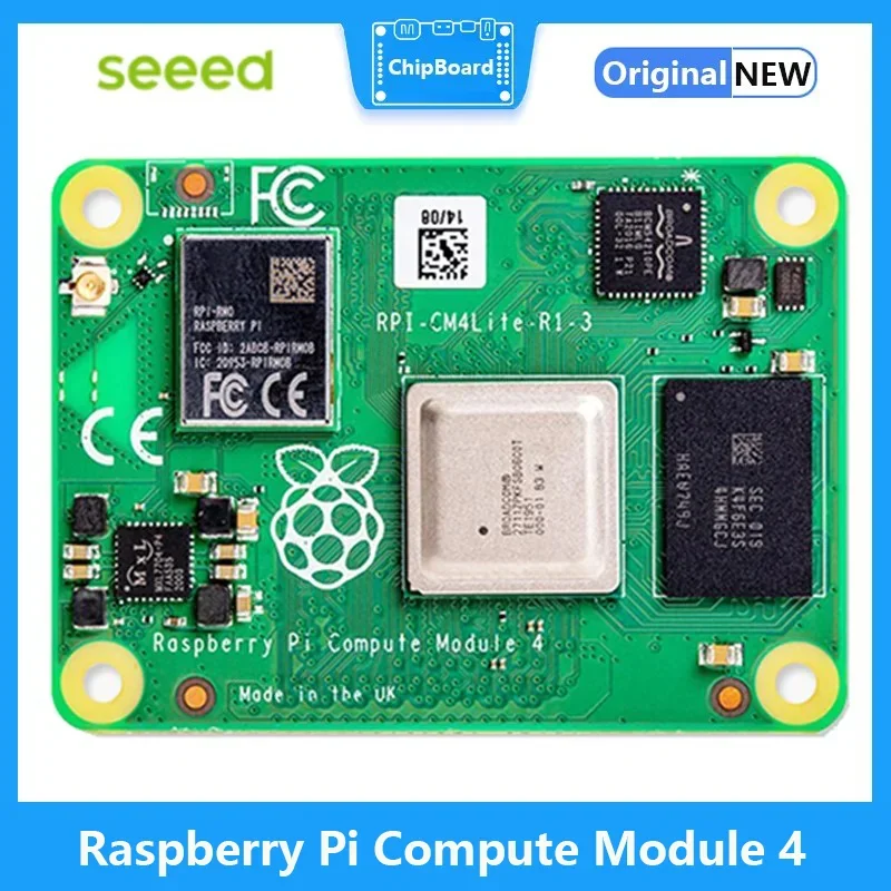 Modulo Di Calcolo Raspberry Pi 4 Con 1Gb/2Gb/4Gb/8Gb Ram Lite/8G/16G/32G Emmc Flash Supporto Opzionale Wifi/Bluetooth Cm4
