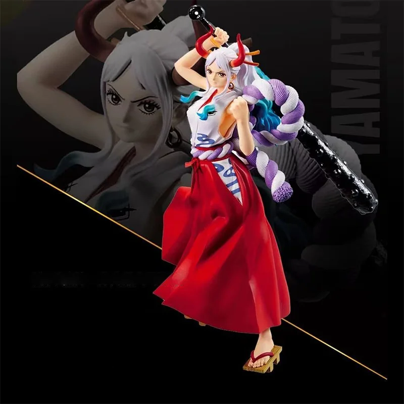

One Piece 100 Volumes Last Yamato Franky Sanji Lying Cloth PVC Action Figure Model Toys Collection Decoration Doll Gifts