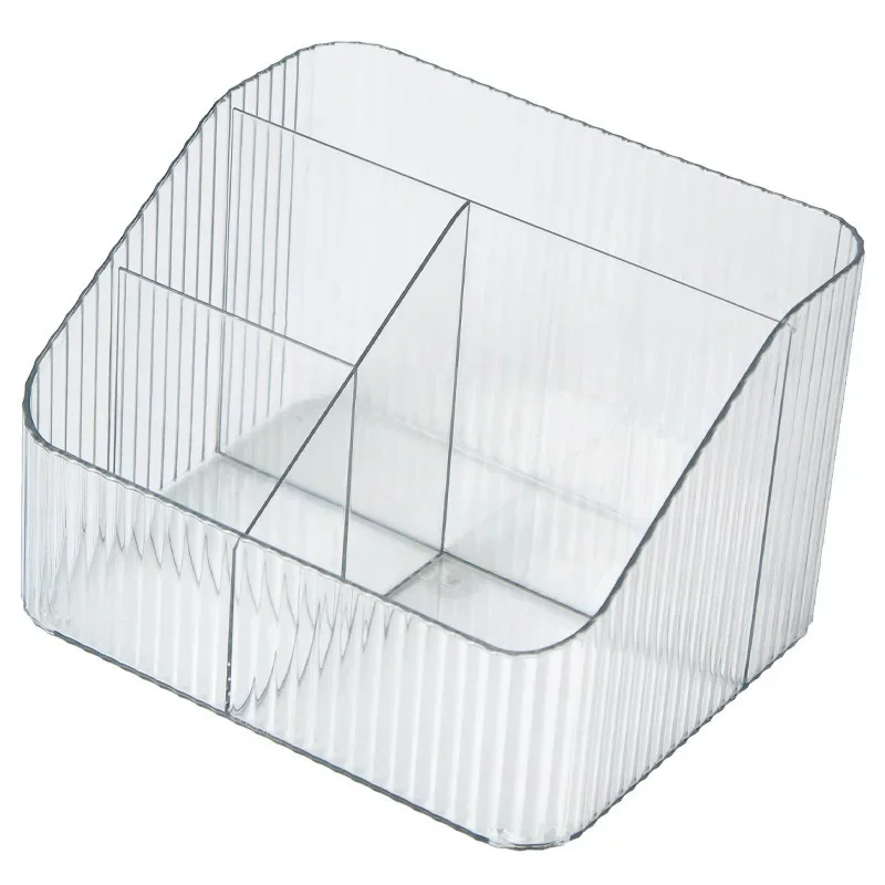 Desktop Makeup Organizer Lipstick Nail Polish Jewerly Organizer Makeup Brush Holder Bathroom Skincare Cosmetic Storage Box 5