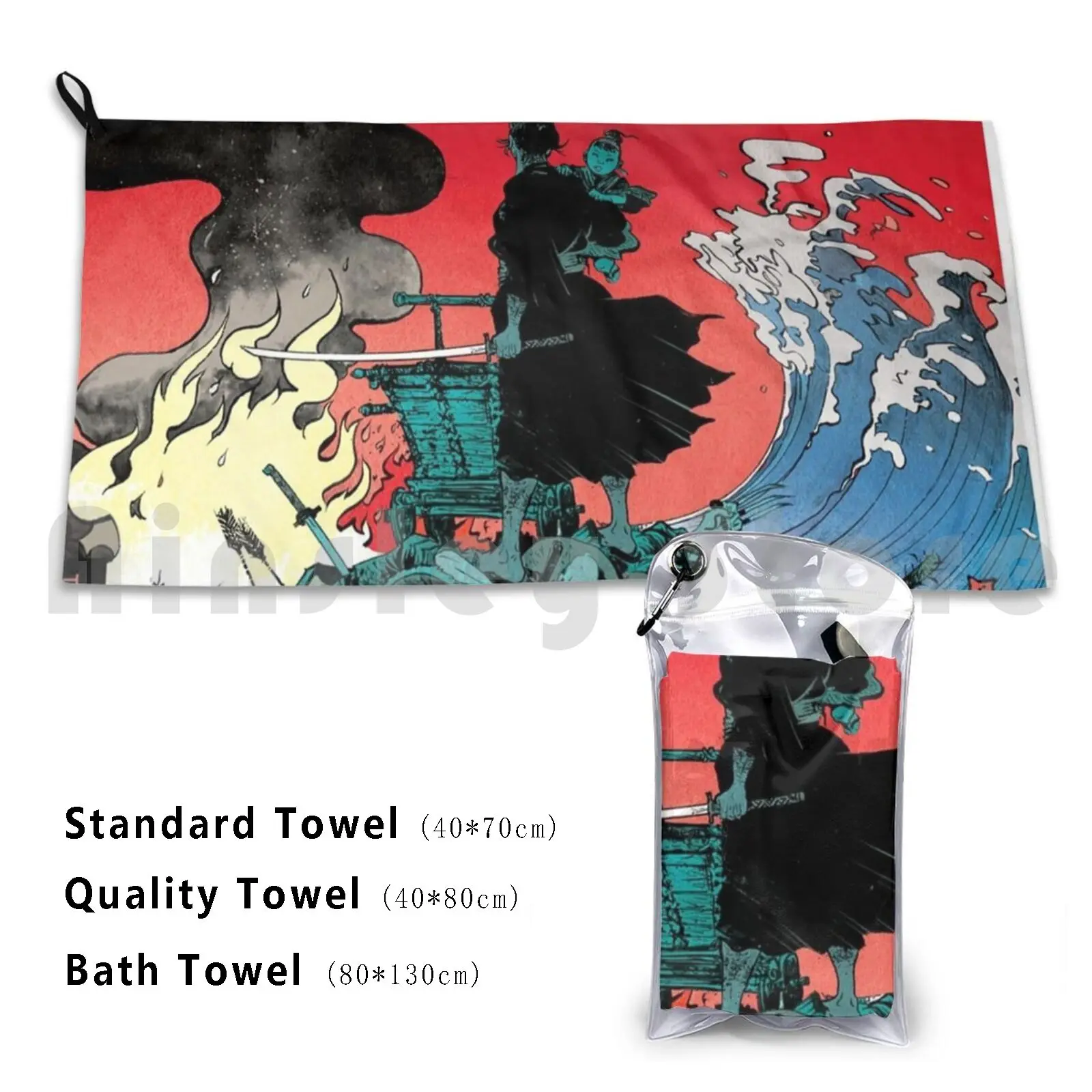 Lone Wolf And Cub Asciugamano Personalizzato Asciugamano Da Bagno Shogun Killer Shogun Killer Lone Wolf And Cub Lone Wolf Cub