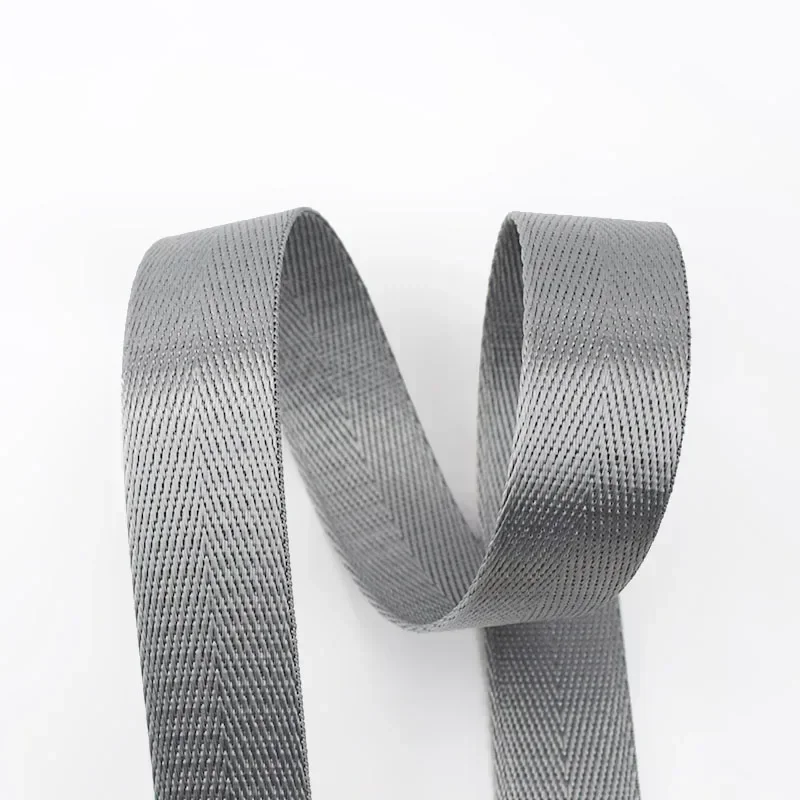 Elegant Nylon Herringbone Webbing Tape for DIY Crafts & Sewing Accessories – 5M