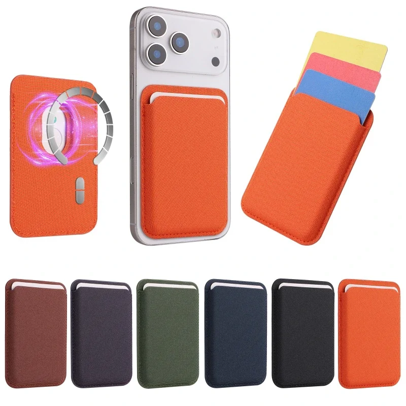Techwoven Magnetic Card Holder Wallet in Sleek Design