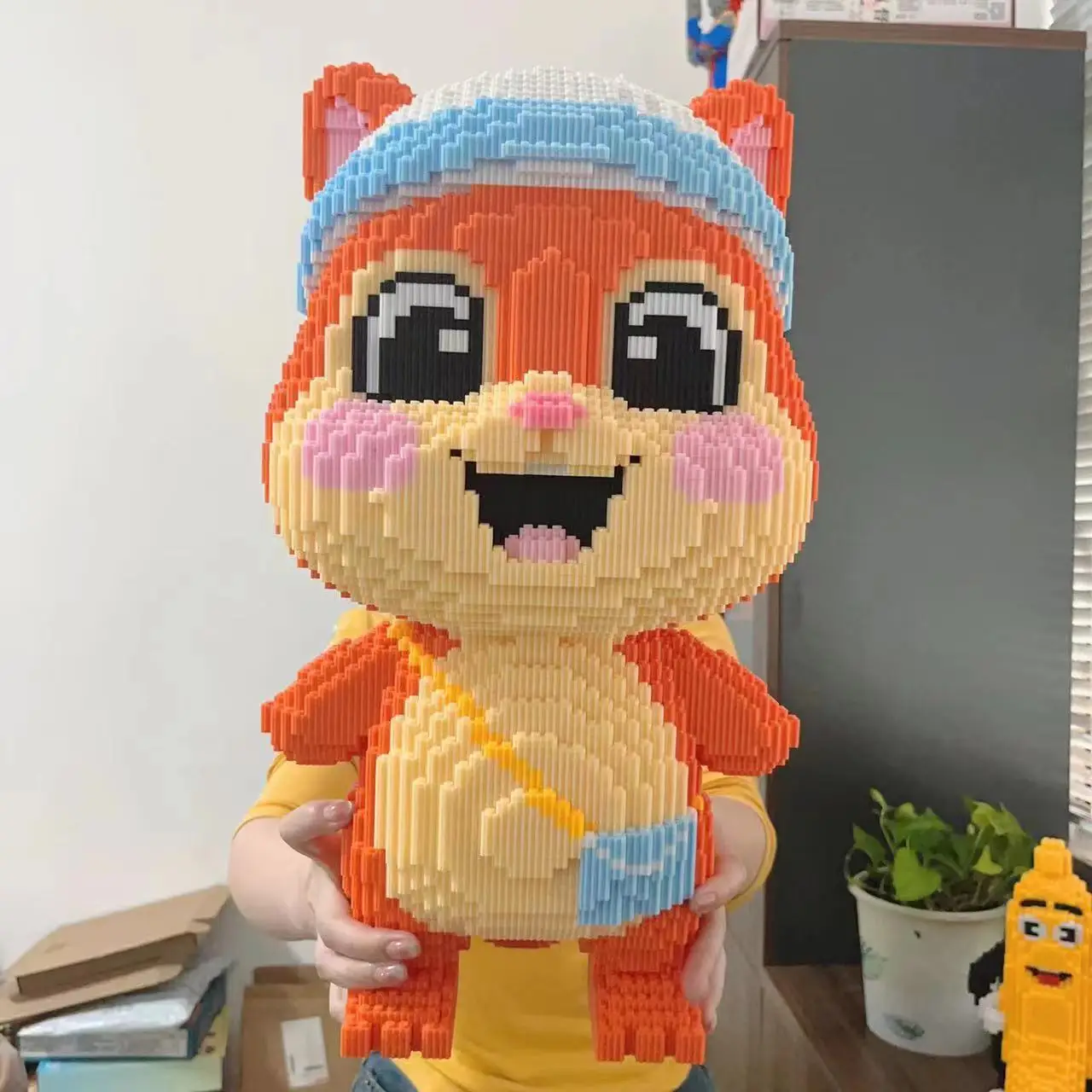 50CM-Giant-Squirrel-Building-Blocks-Adult-High-Difficulty-Assembly ...