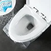 Wholesale Disposable Toilet Seat Covers Mat Portable Waterproof Safety Toilet Seat Pads for Travel Camping Bathroom Accessiories 2