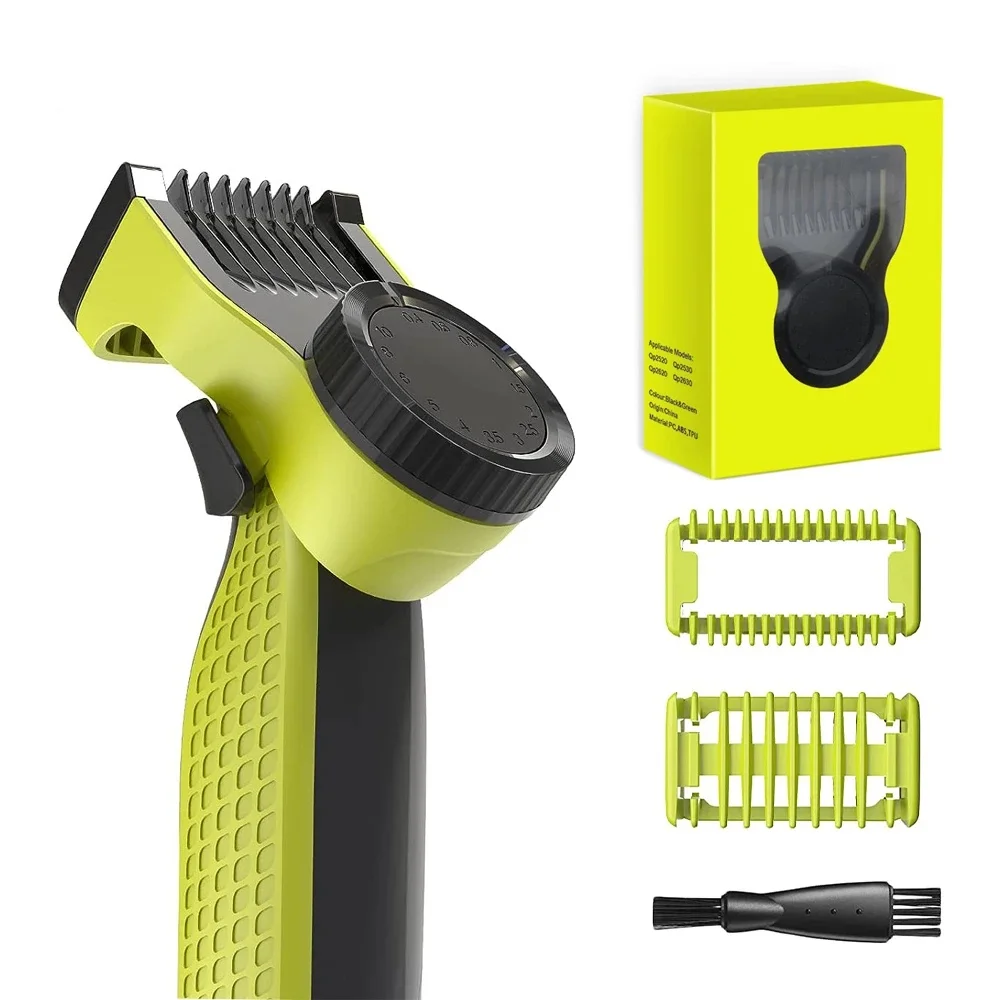 트리머 클리퍼 가이드 빗 0.4 To10 MM 면도기 커터 헤드 액세서리 QP2520 QP2530 QP2630 QP2620 14 길이 조절 가능 키트