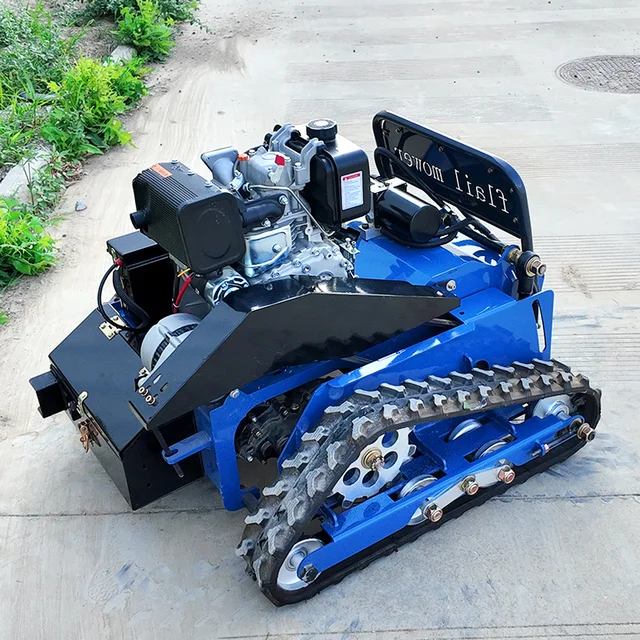 Customizable powerful 24V remote-controlled lawn mower self-propelled suitable for home garden mowing robot 3
