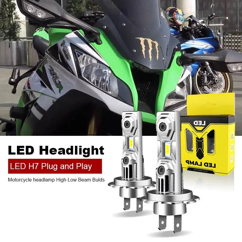 カワサキモーターサイクル用LEDヘッドライト,モーターサイクル