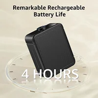 Mini caméra de sécurité intérieure, vision nocturne HD, autonomie de la batterie de 4 heures, détection de mouvement, alertes, stockage sur le cloud SD, contrôle par application téléphonique, caméra pour bébé 5