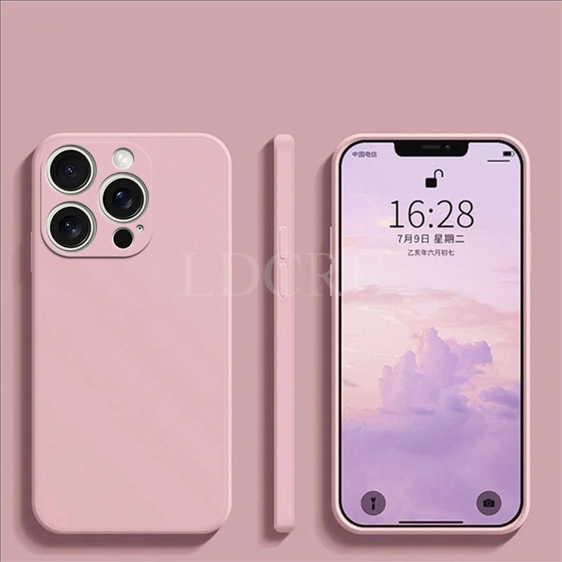 Premium Liquid Silicone TPU Rubber Phone Protector Case