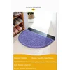40×60CM Solid Half Moon Round Semi Circle Machine Washable Rubber Back Mat Home Bathroom Rug Bathroom mat set Ateez Christmas 6
