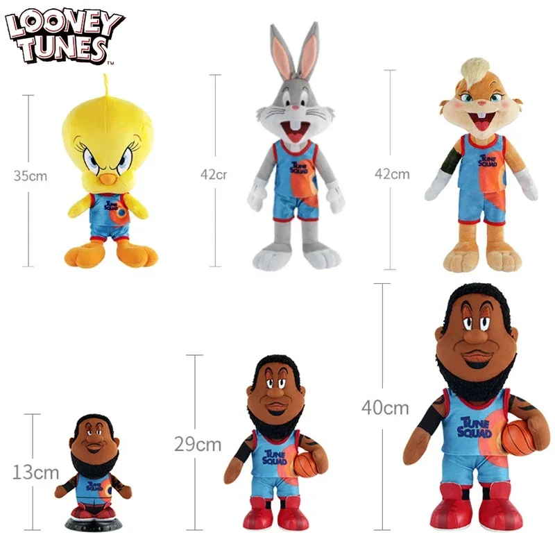 Space Jam Cartoon Movie Plush Toy A New Legacy James Bugs Bunny