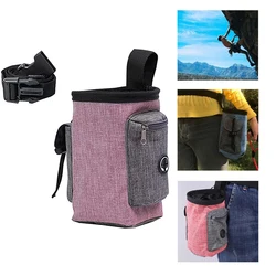 1pcs Outdoor Climbing Powder Bag Pet Training Kit Waist Bag Chalk Pack Waterproof Polyester Pouch Supplies