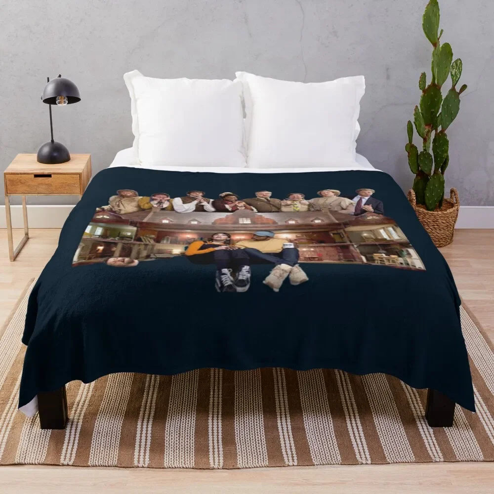 

bbc ghosts Throw Blanket Hairy Soft Plush Plaid Cute Blankets
