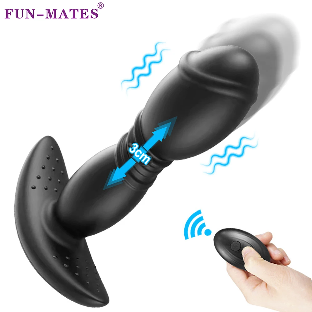 Telescopic Prostate Massager Male Sex Toy