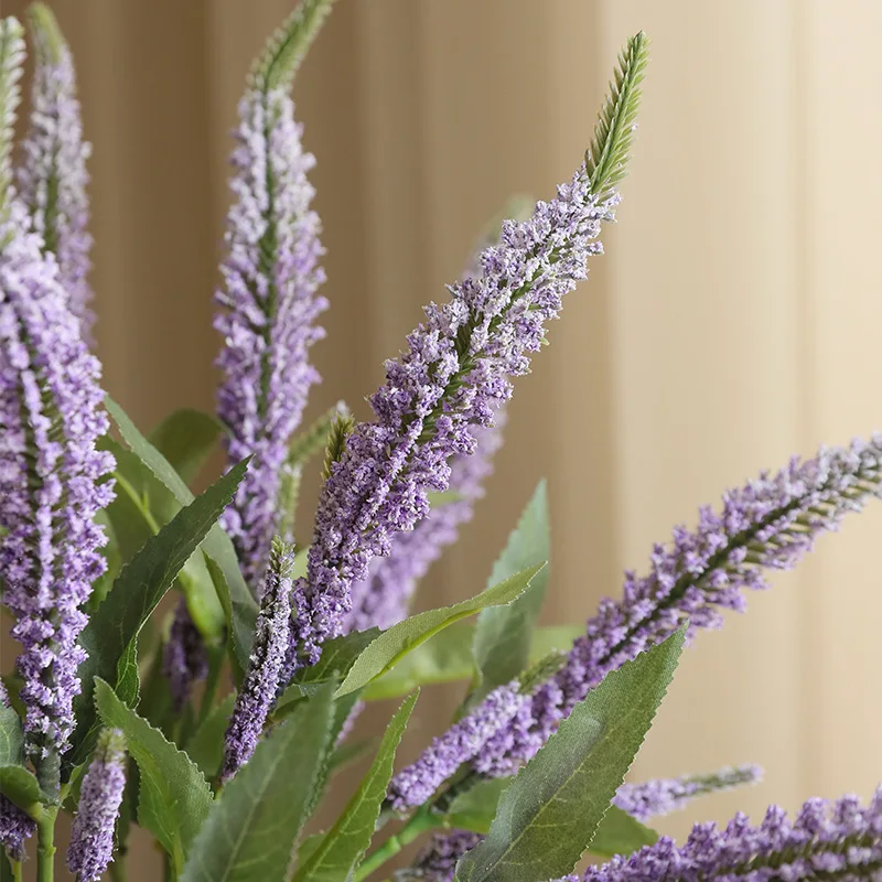 Lavender and Pastel Simulated Flower Bouquet for Elegant Wedding and Home Decor