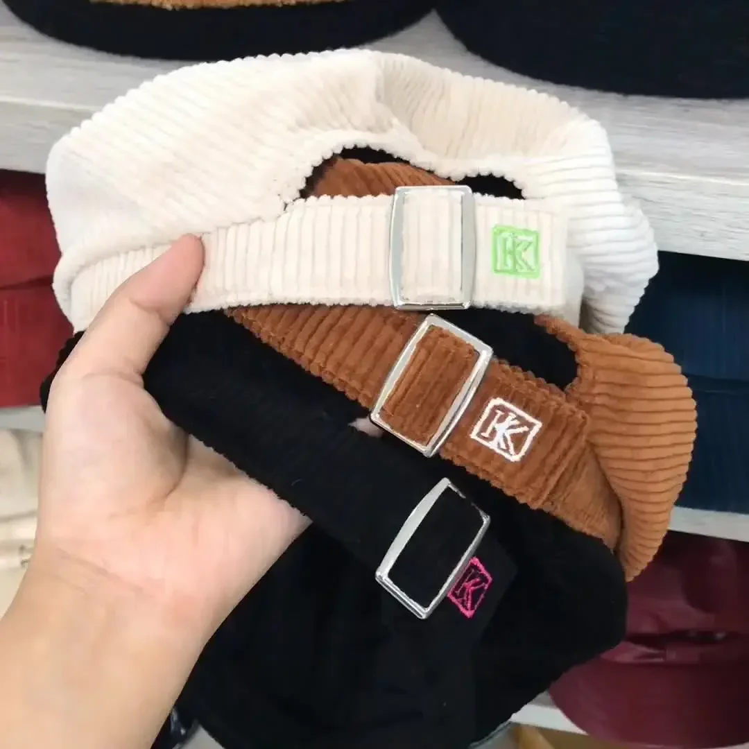 

Новинка 2024, шапка, зимний женский модный берет, шапка для девушек, винтажный художник, искусственная вышивка, шапка из шерсти K, регулируемая шапка