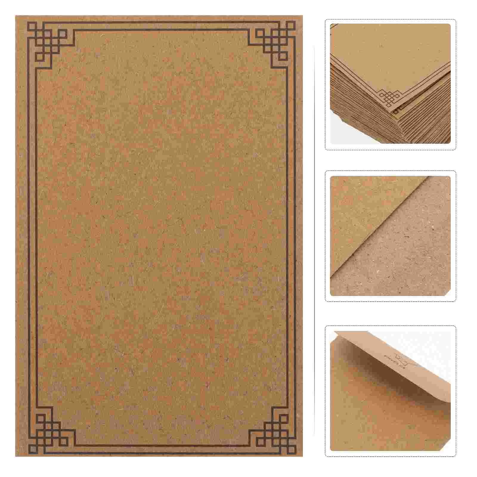 

100 Pcs Seed Envelope Kraft Paper Envelopes for Credit Card Coin Small Money Seeds