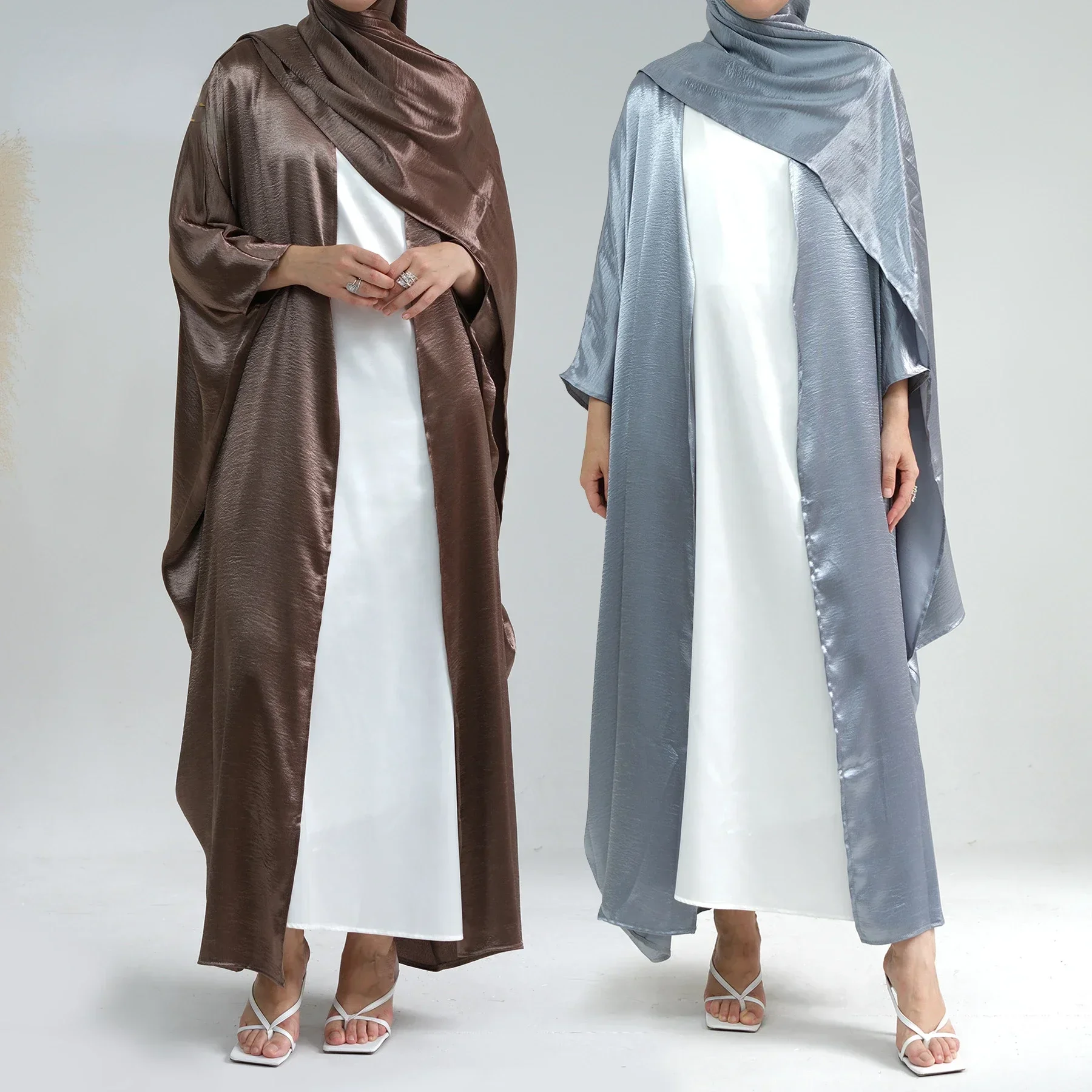 Morocco Party Dress Muslim Abaya for Women Kimono Long Bat Sleeve Caftan Dubai Abayas Turkey Kaftan Robe Vestidos Islam Clothing