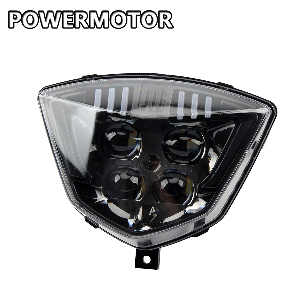Motorcycle Headlight Wick LED For Gas Gas EC 250 300 250F 350F EX300 450F MC 250F 450 Motocross Accessories Pit Dirt Bike